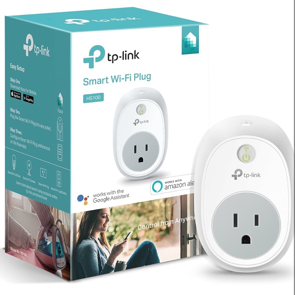 TP-Link HS100 Smart Wi-Fi Plug in White